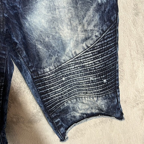 Southpole Authentic Collection Distressed Denim Jean Shorts Mens‎ Size 30 Waist - Picture 5 of 14